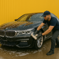 MYCIE STANDARD tzn. (Mycie z zewnątrz + hydrowosk + suszenie + nabłyszczanie opon)